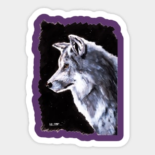 Wolf Sticker